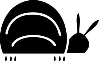 flat symbol green bug vector