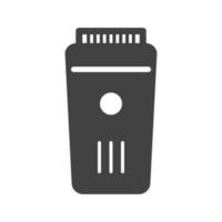 Trimmer I Glyph Black Icon vector