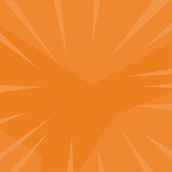orange abstract vector background with flat design for various design templates