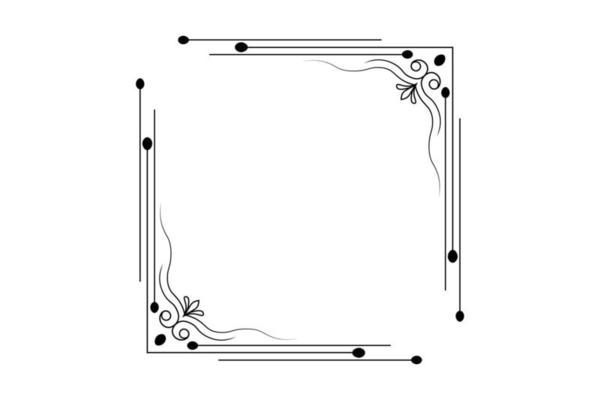 flower frame vector, floral hand drawing frame, free vector