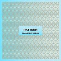 Geometric pattern design vector