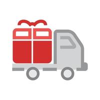 Home Delivery Flat Multicolor Icon vector