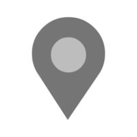 Location service Flat Multicolor Icon vector