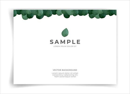The leaf background feels natural and fresh for your product. Background template is simple and look clean make your product luxury and elegant.