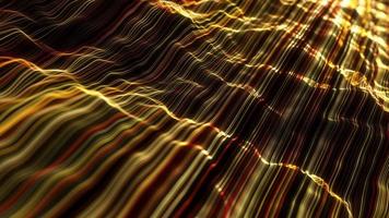 Abstract Flowing Particle Lines Data Concept Background Loop video