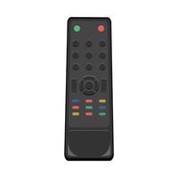 black color tv remote illustration vector, eps file 10 vector