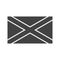 Scotland Glyph Black Icon vector