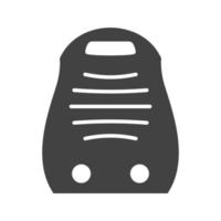 Heater Glyph Black Icon vector