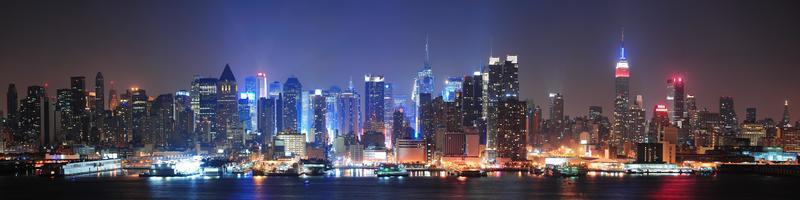 New York City Manhattan midtown skyline photo