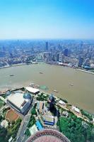 Shanghai aerial in the day photo