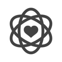 Core Values Glyph Black Icon vector