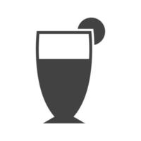 Craft Beer Glyph Black Icon vector