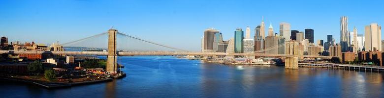 New York City Manhattan skyline panorama photo