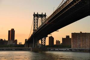 New York City Manhattan Bridge photo