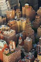 New York City Manhattan aerial view photo