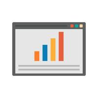 Internet Marketing Flat Multicolor Icon vector