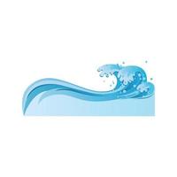 Water II Flat Multicolor Icon vector