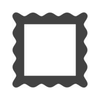 Frame I Glyph Black Icon vector