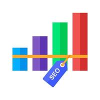 Business Marketing Flat Multicolor Icon vector