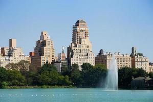 New York City Central Park fountain photo