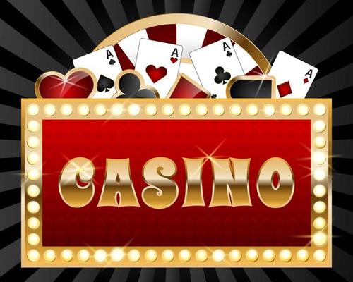 jogo de casino online com slot machine de luxo e cartas de jogar 2196124  Vetor no Vecteezy