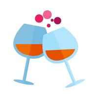 Drinks Flat Multicolor Icon vector