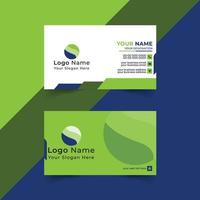 Editable Modern Creative and Corporate Business Card Template for Print vector