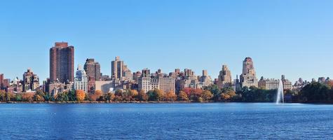 otoño de la ciudad de nueva york foto