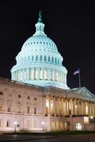 primer plano del edificio capitol hill, washington dc foto