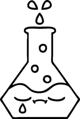line drawing cartoon science beaker 8313535 Vector Art at Vecteezy line drawing cartoon science beaker 8313535 Vector Art at Vecteezy