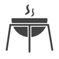 Cooking Food I Glyph Black Icon vector