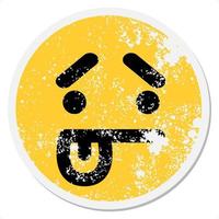 unsure face circle vector
