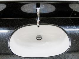 sink and faucet in the bathroom photo