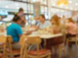 Coffee Shop Blurred background photo