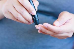 Test Blood Glucose For Diabetes photo