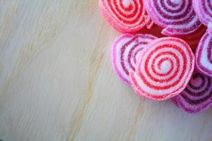 colorful sweet jelly candies photo