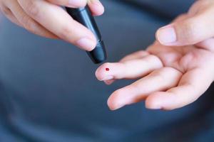 Test Blood Glucose For Diabetes photo