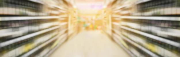 wine bottles on liquor shelves in supermarket photo