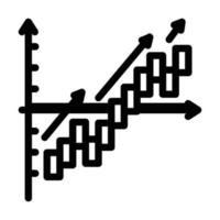 improvement business strategy line icon vector illustration