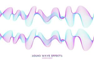 Abstract Fluid Creative Templates with Dynamic Linear Waves.Cards, Color Covers Set. Geometric design. Modern sound wave equalizer. Vector illustration on dark background.