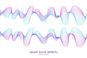 Abstract Fluid Creative Templates with Dynamic Linear Waves.Cards, Color Covers Set. Geometric design. Modern sound wave equalizer. Vector illustration on dark background.