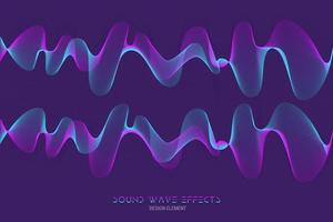 Abstract Fluid Creative Templates with Dynamic Linear Waves.Cards, Color Covers Set. Geometric design. Modern sound wave equalizer. Vector illustration on dark background.