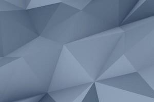 Modern abstract polygonal background. Geometric 3d rendering photo