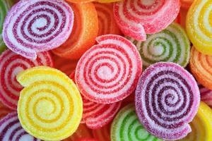 colorful sweet jelly candies photo