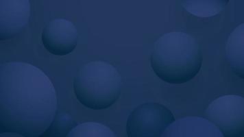 Vector navy ball abstract background