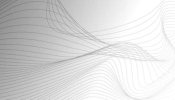 abstract wavy line background with white colour vector