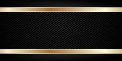 Premium Abstract Luxury black gold background design vector illustration for website, poster, brochure, presentation template etc