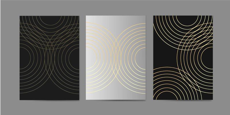 Luxury Covers with minimal design. black and gold backgrounds for your design. Applicable for Banners, Placards, Posters, Flyers etc. Eps10 vector