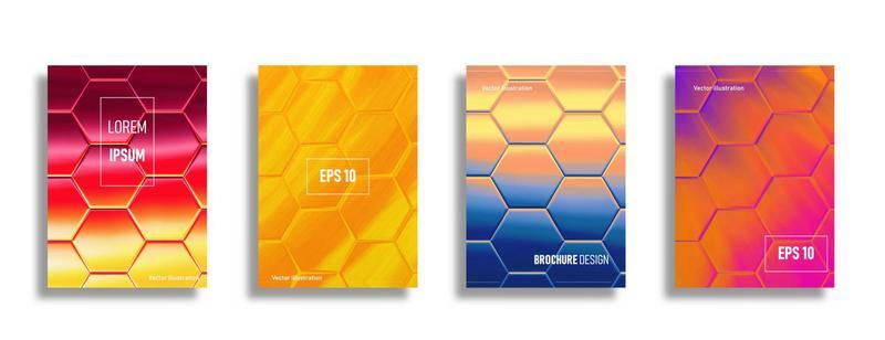 Abstract geometric pattern background with line texture for brochure cover design.