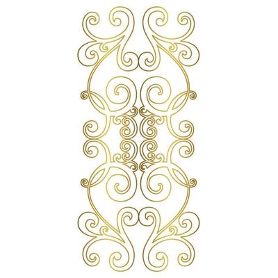 Vector damask vintage baroque scroll ornament swirl. Victorian monogram heraldic shield swirl. Retro floral leaf pattern border foliage antique  acanthus calligraphy engraved tattoo.Tile decor element
